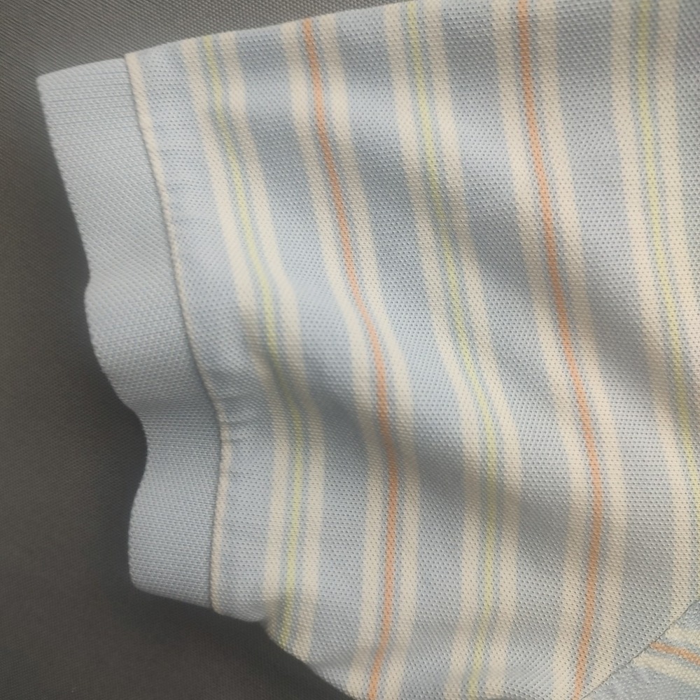 Brooks Brothers 346 Polo Shirt Mens Large Multicolor Striped Preppy - Picture 14 of 15